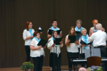 Der gemischte Chor Starzeln brilliert mit "nur" 13 Sängerinnen und Sängern