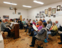 Unser Projektchor und Wilhelm Schuler (Chorleiter)