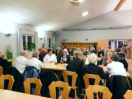 Nach dem Konzert im Gasthof Kleineschle