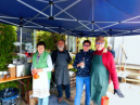 Das "Grill-Team" ist startklar! Martha Krieg, Gert Meier, Gerlinde und Wilhelm Schuler